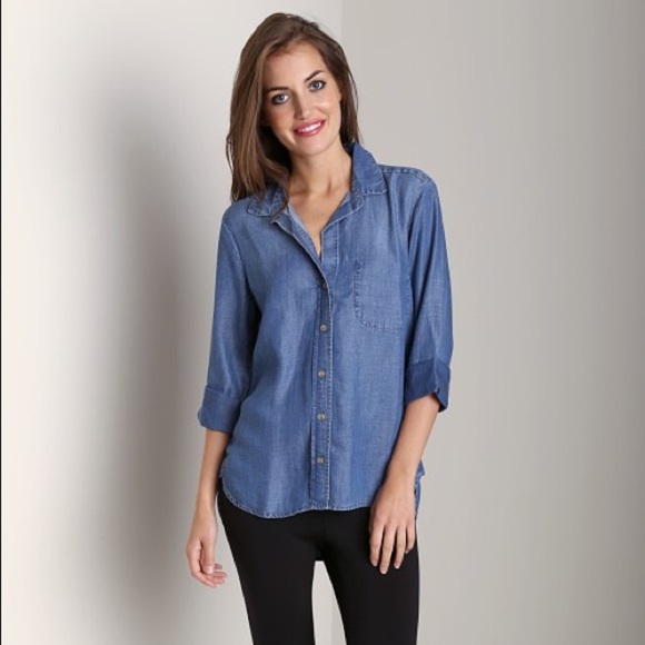 Bella Dahl Tops - Bella Dahl Jean button down shirt
